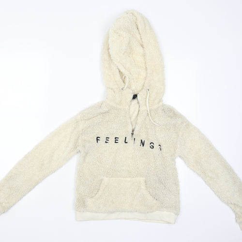 FOREVER 21 Womens Beige   Pullover Hoodie Size S