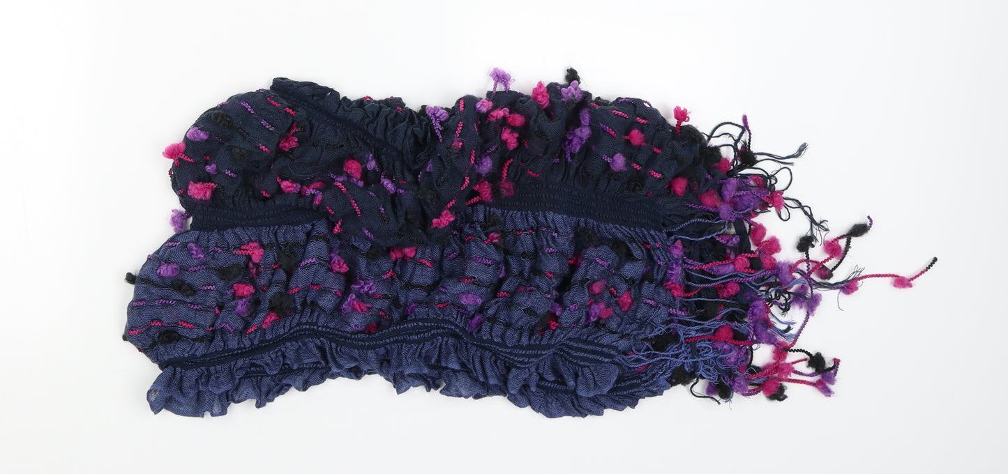 Preworn Womens Blue    Scarf
