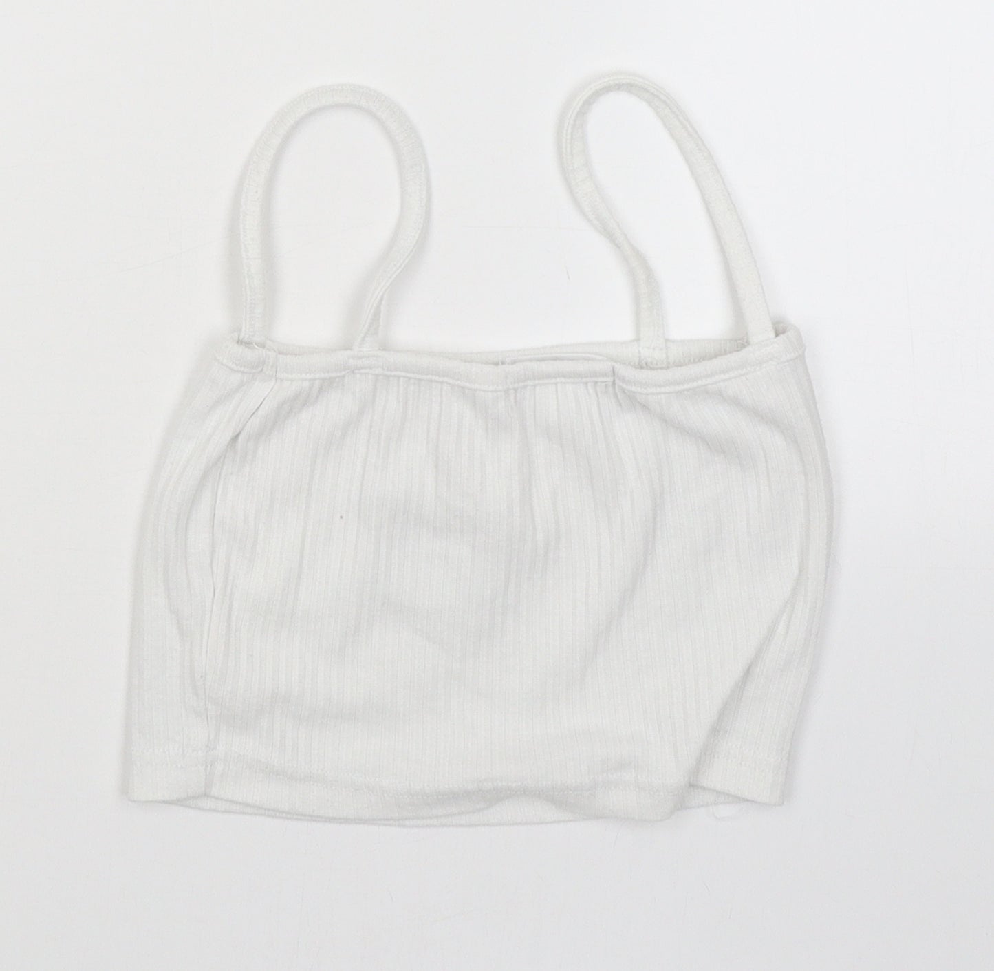 Missguided Womens White   Camisole Blouse Size 10  - BUTTERFLY