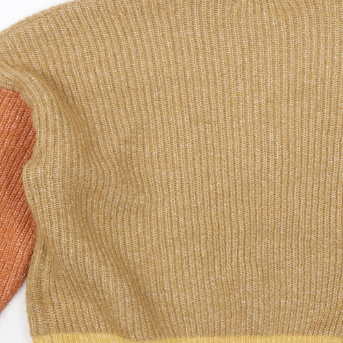 Primark Womens Orange   Pullover Jumper Size S