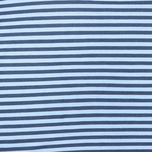 Inspire Womens Blue Striped  Pullover Jumper Size 18