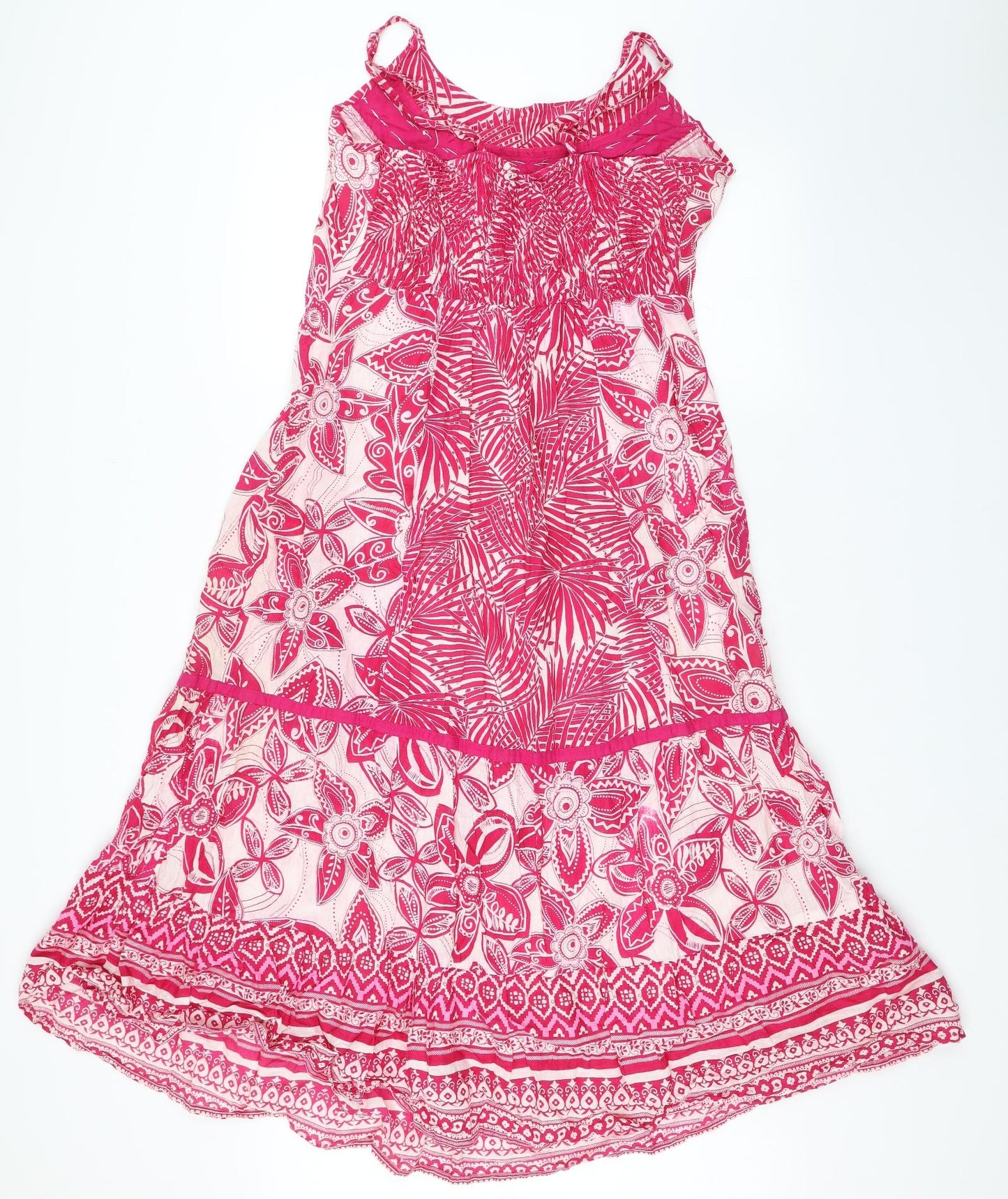 Ellie Louise Womens Pink Floral  Shift  Size 18