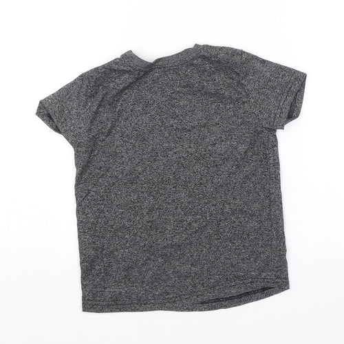 Primark Boys Grey   Basic T-Shirt Size 3-4 Years  - Awesome