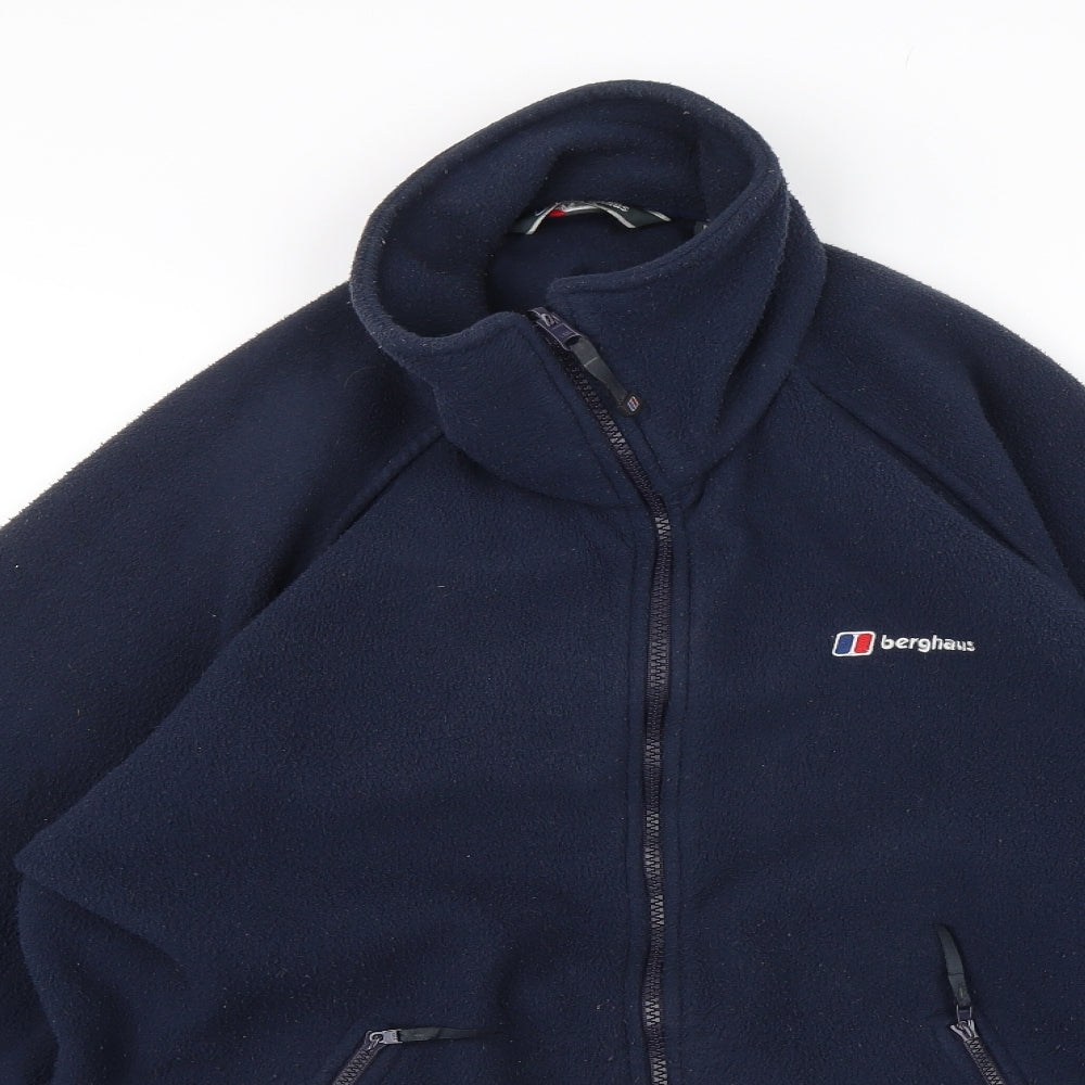 Berghaus Mens Blue   Full Zip Jumper Size M