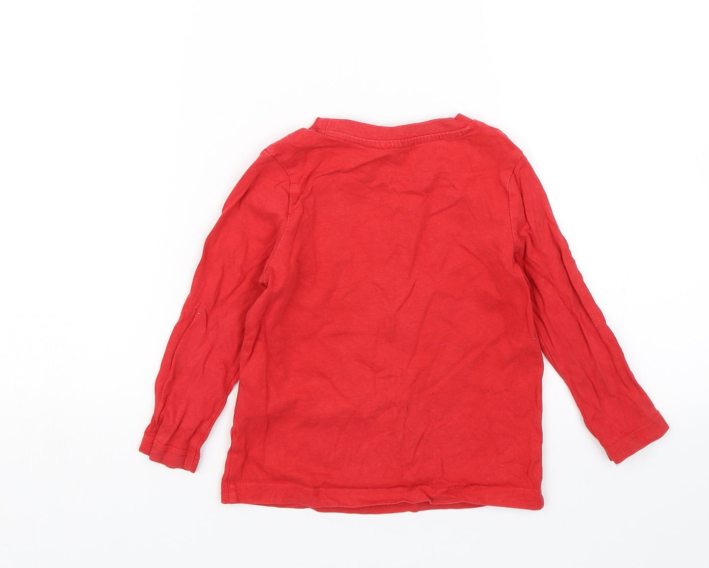 Nutmeg Boys Red   Basic T-Shirt Size 2-3 Years  - If its wrapped its mine