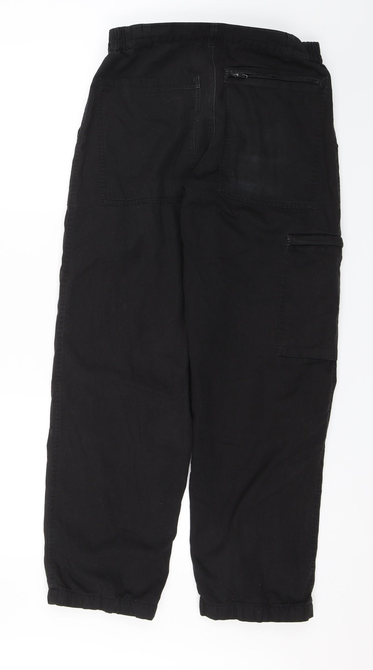 Regatta Mens Black   Cargo Trousers Size 30 in L28 in - Thermal