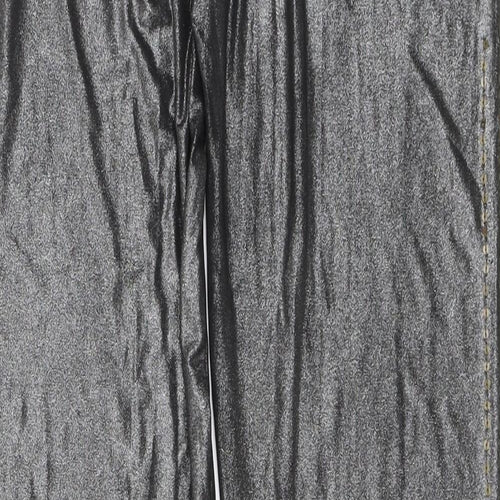 Ringspun Womens Silver   Jogger Leggings Size 4 L22 in