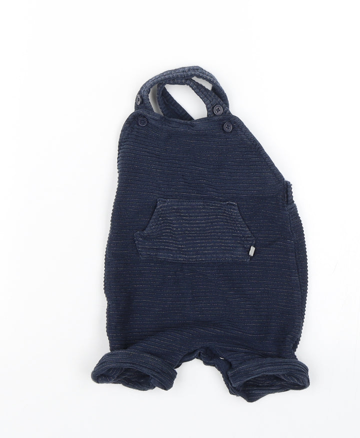 Primark Baby Blue Dungaree One-Piece Size 9-12 Months