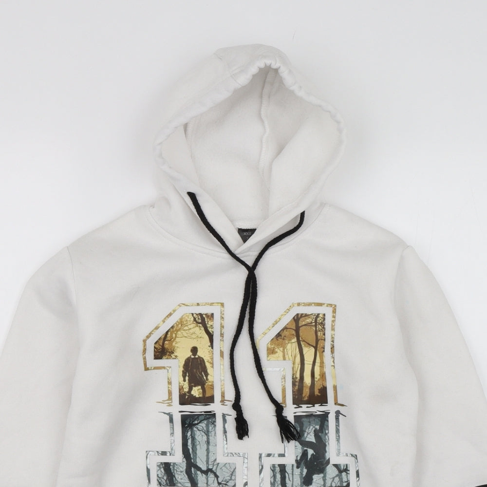Preworn Womens White   Pullover Hoodie Size 2XS  - 11