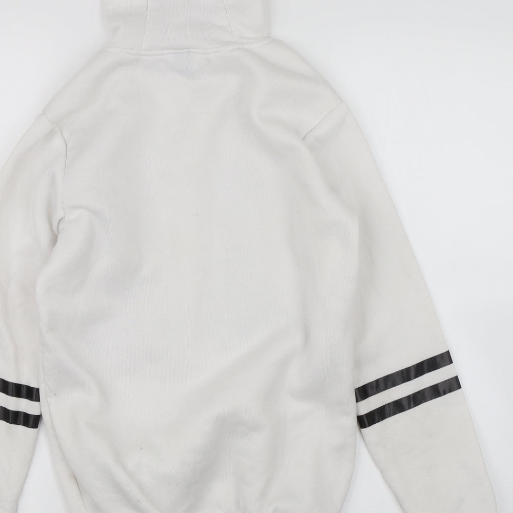 Preworn Womens White   Pullover Hoodie Size 2XS  - 11