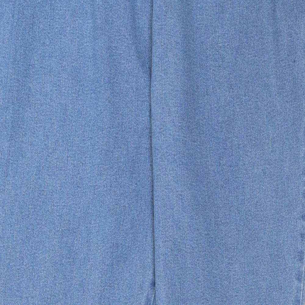 Simply Be Womens Blue  Denim Bootcut Jeans Size 20 L27 in
