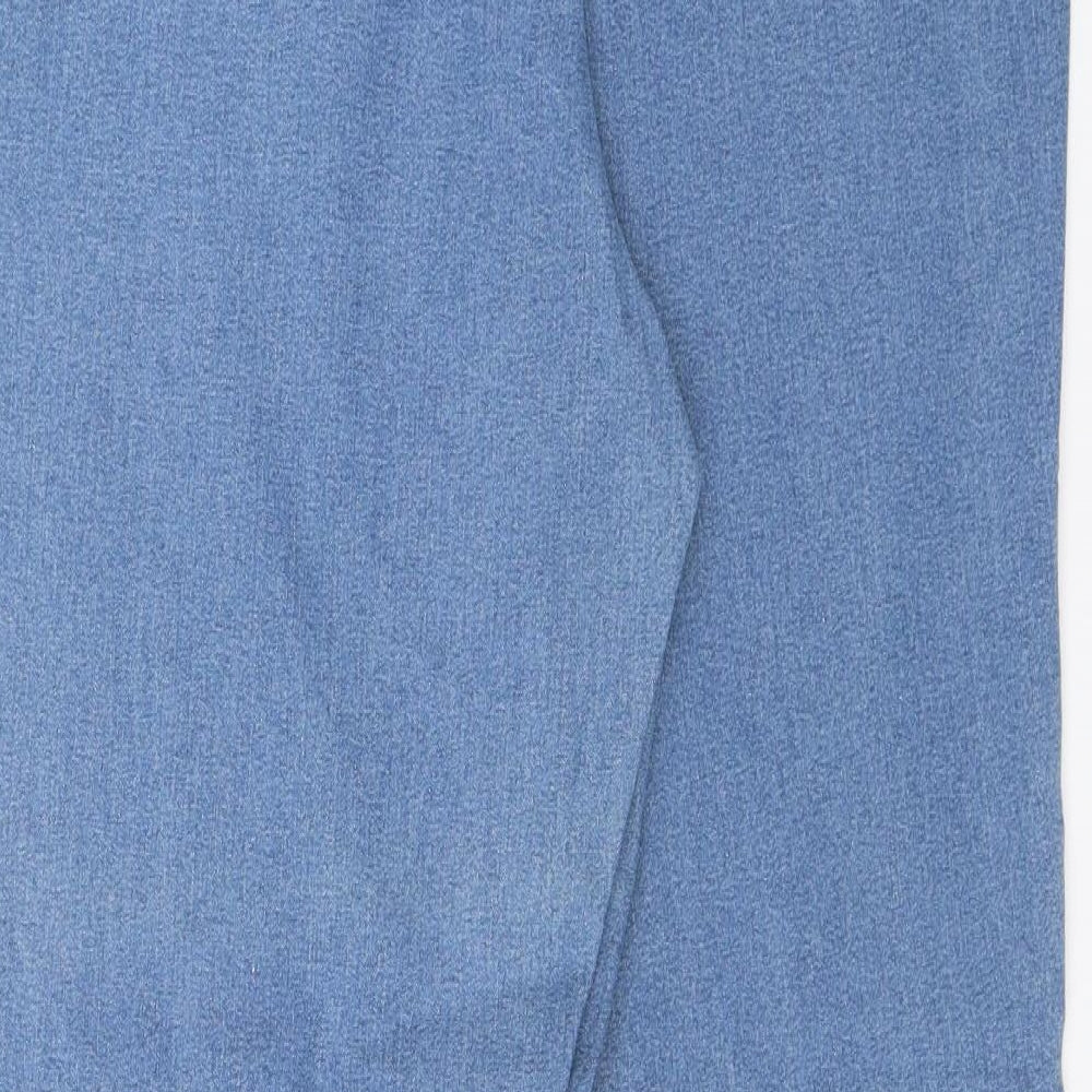 Simply Be Womens Blue  Denim Bootcut Jeans Size 20 L27 in