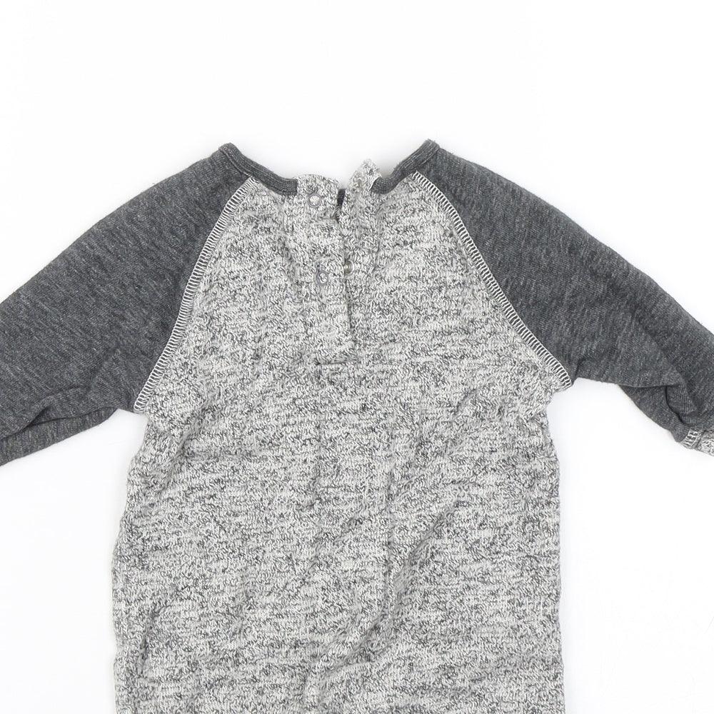NEXT Baby Grey   Babygrow One-Piece Size 0-3 Months
