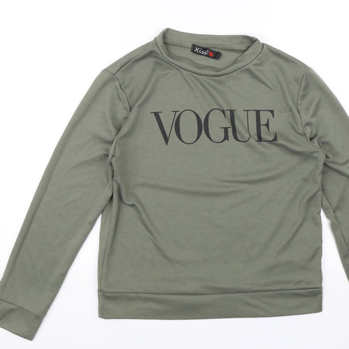 Xiss Womens Green   Pullover Jumper Size 16  - Vogue