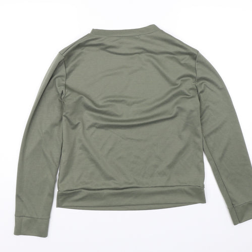 Xiss Womens Green   Pullover Jumper Size 16  - Vogue