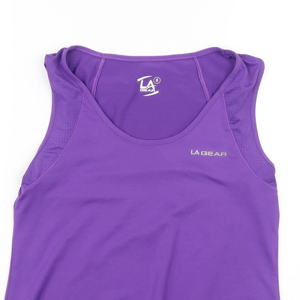 LA Gear Womens Purple   Basic Tank Size 8