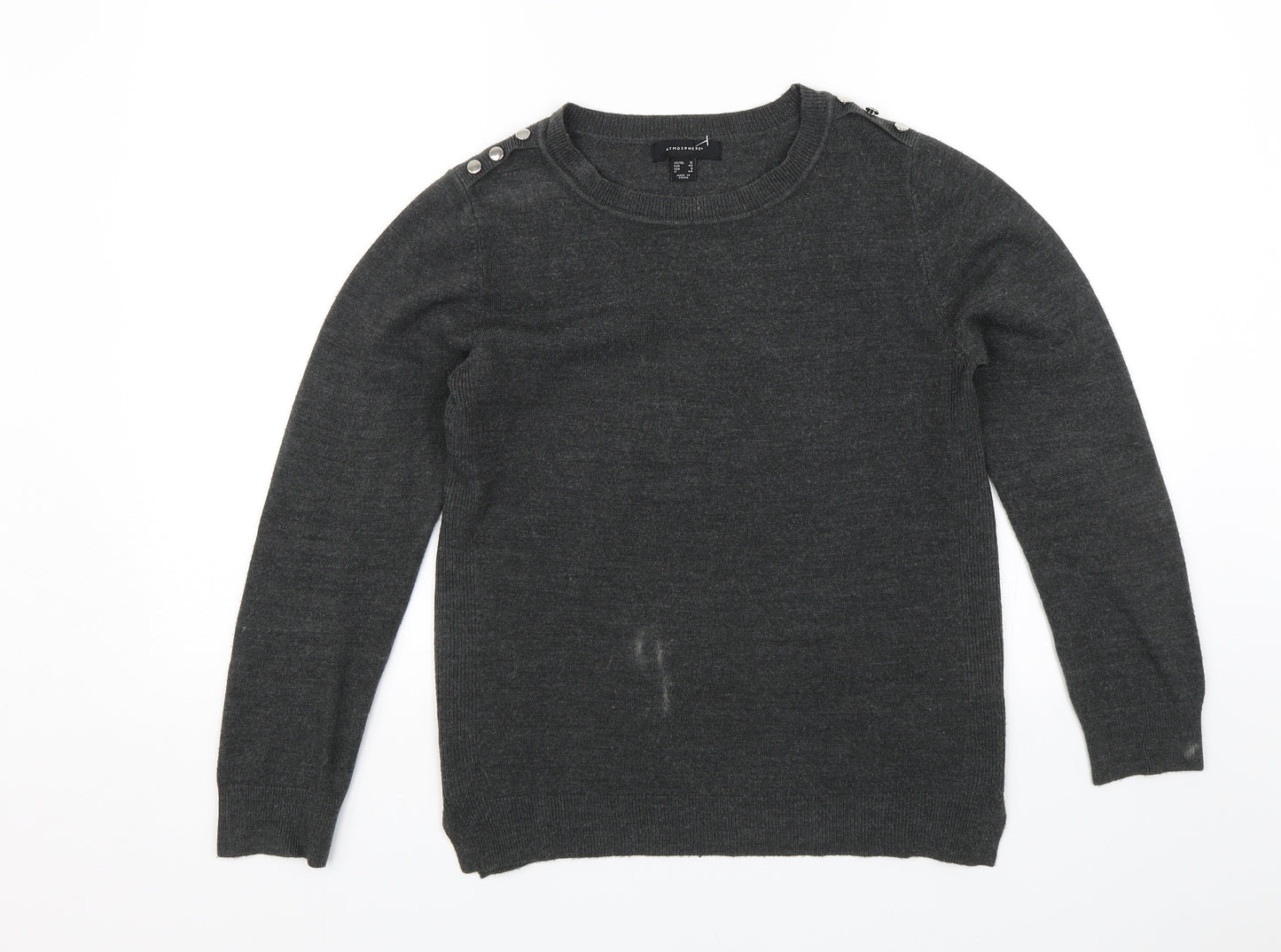 Atmosphere Womens Grey   Pullover Jumper Size 12
