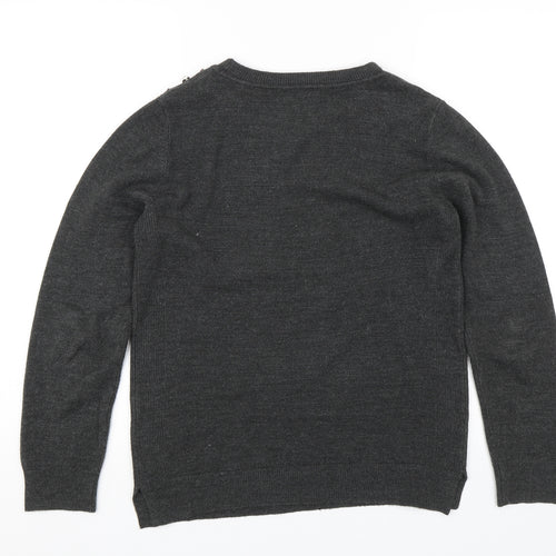 Atmosphere Womens Grey   Pullover Jumper Size 12