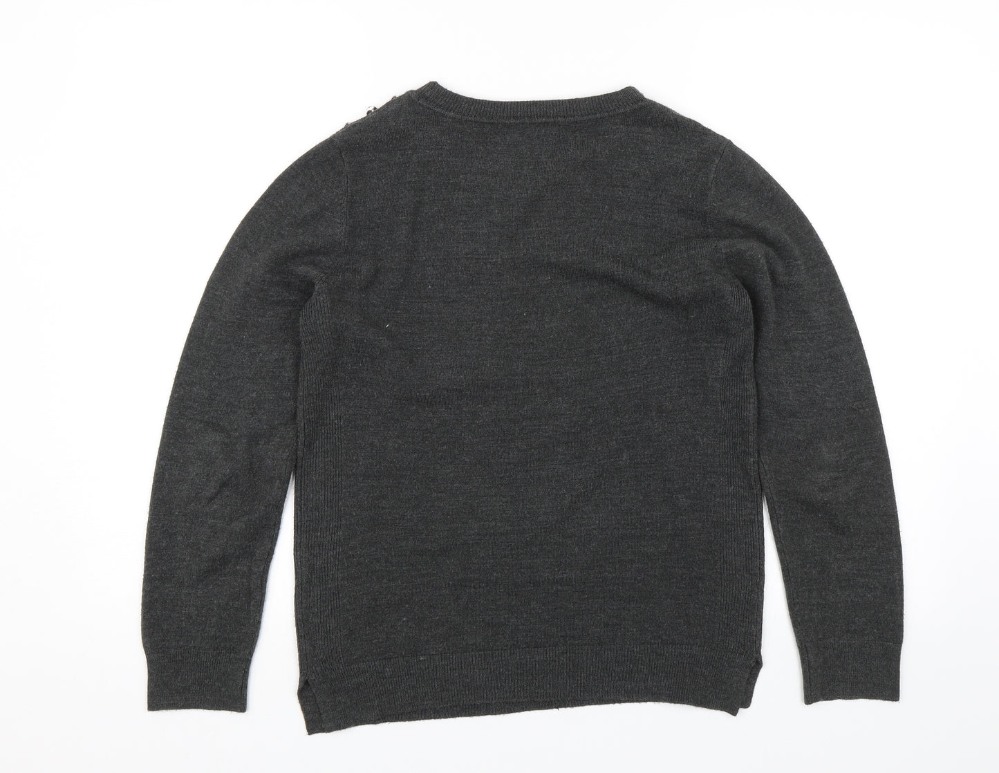Atmosphere Womens Grey   Pullover Jumper Size 12