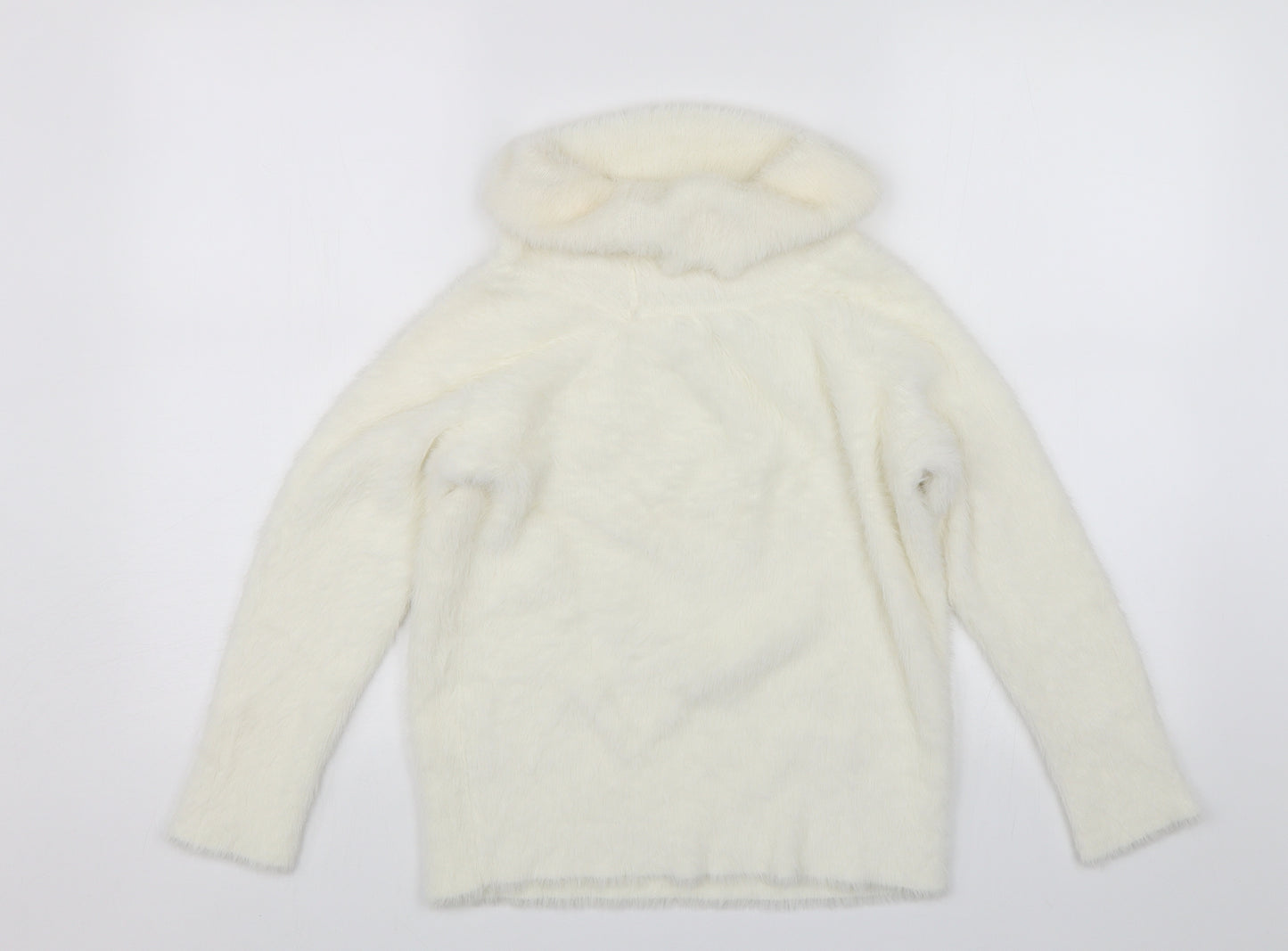 Julien Macdonald Womens White   Pullover Jumper Size 10