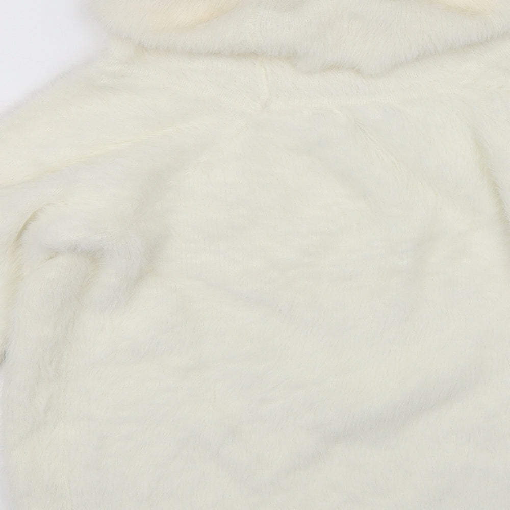 Julien Macdonald Womens White   Pullover Jumper Size 10