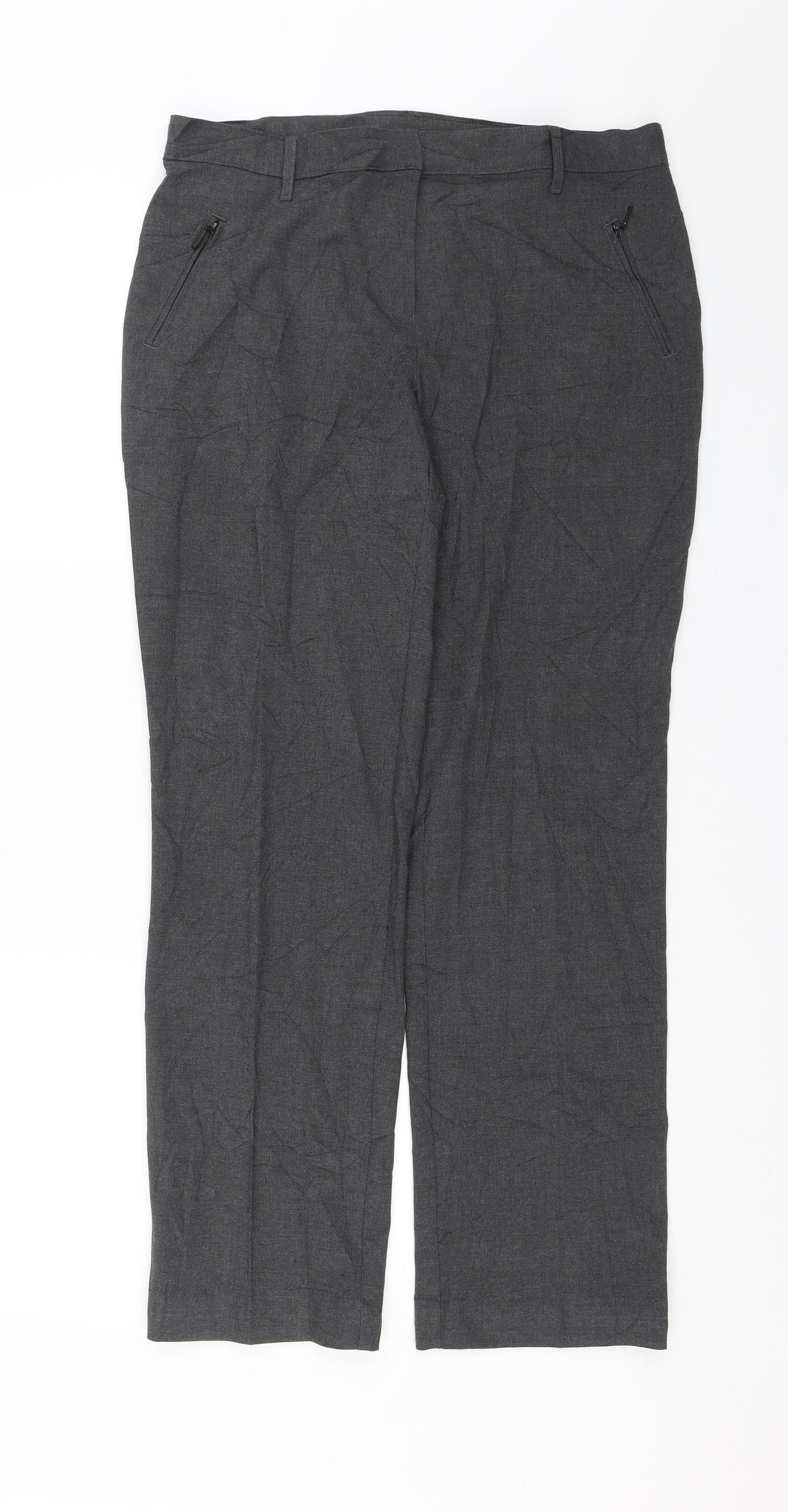 M&S Boys Grey   Dress Pants Trousers Size 13-14 Years