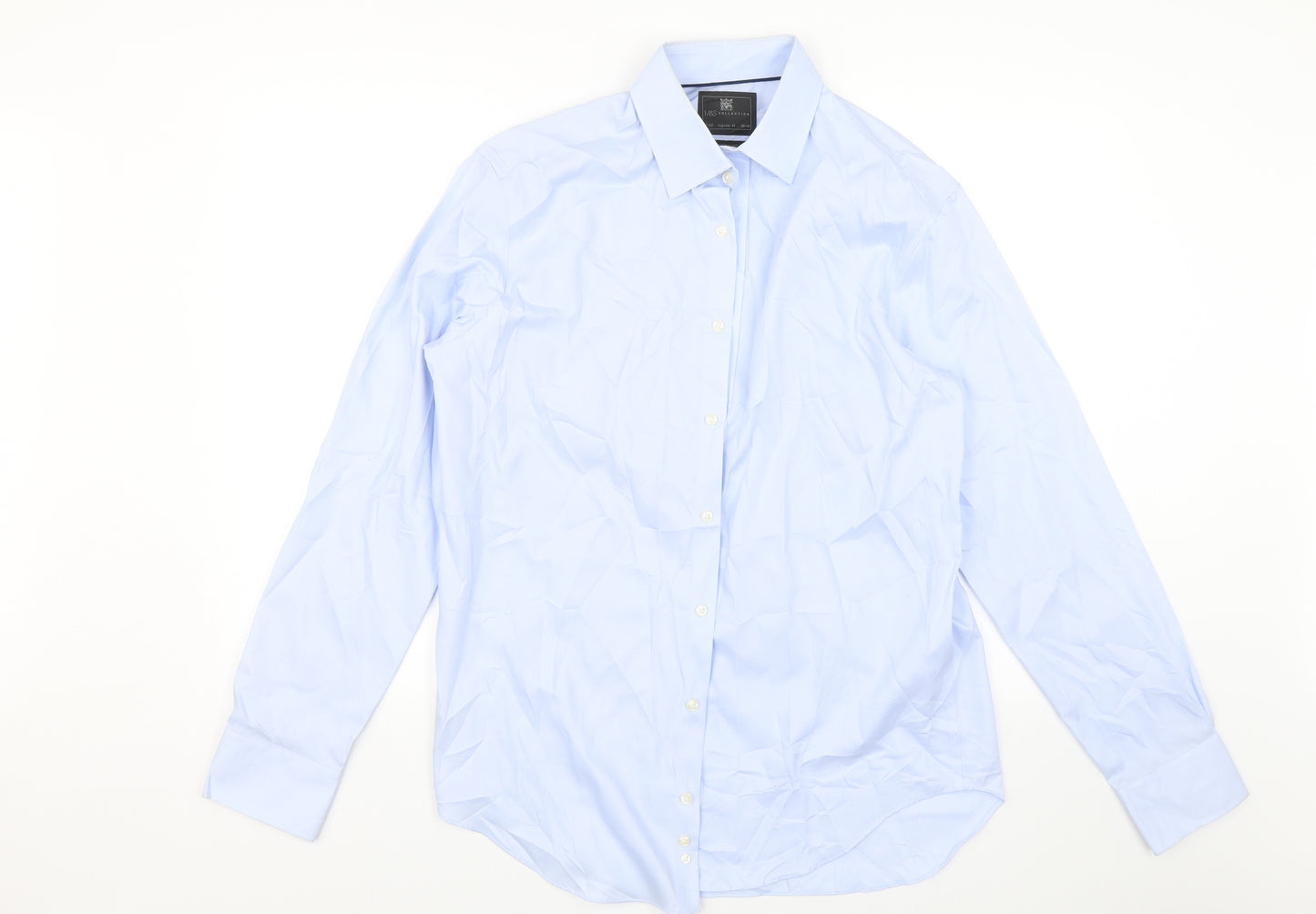 M&S Mens Blue    Dress Shirt Size 15.5