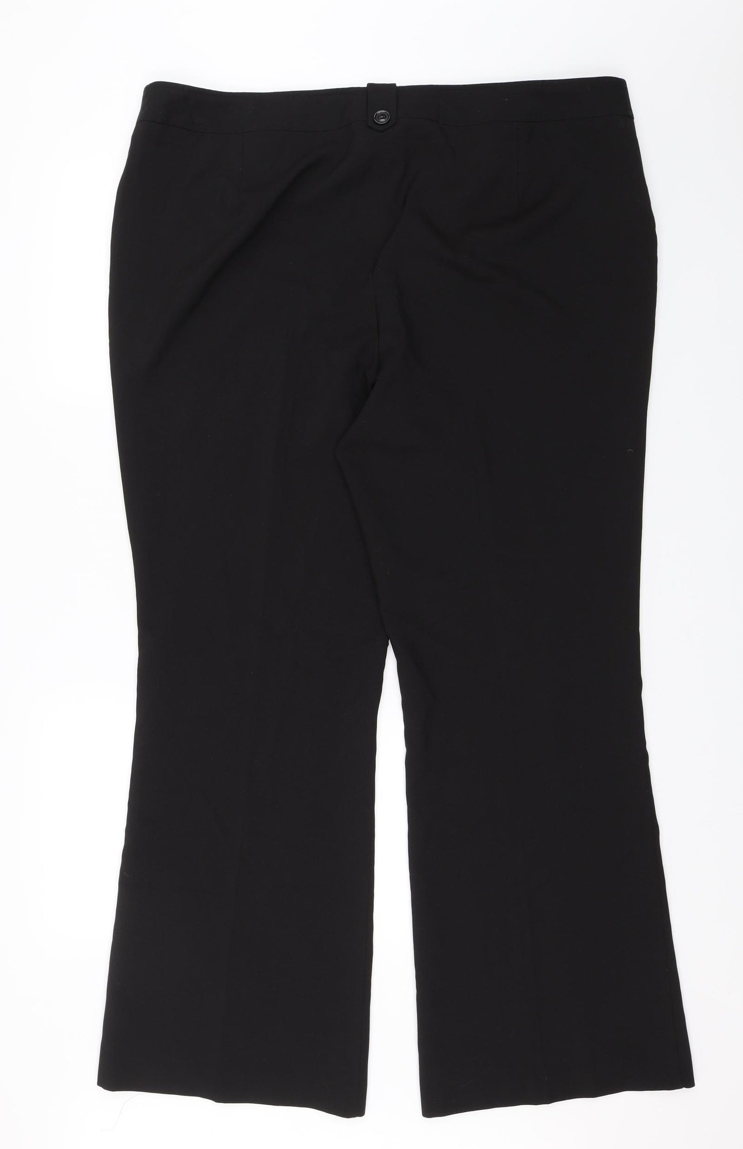 Evans Womens Black   Dress Pants Trousers Size 22 L30 in