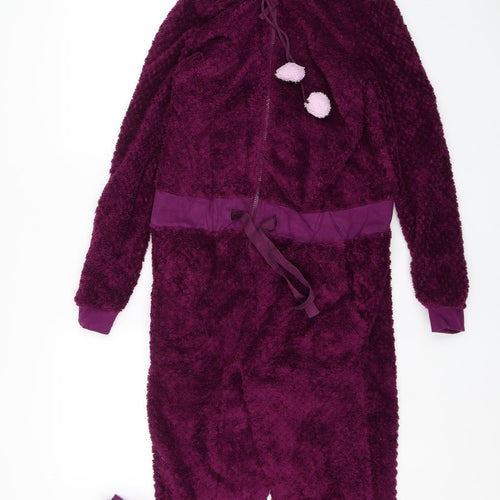 ESMARA Womens Purple Solid  Top One Piece Size S