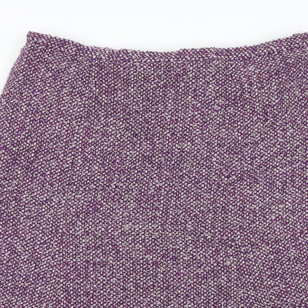 Eastex Womens Purple   Swing Skirt Size 16