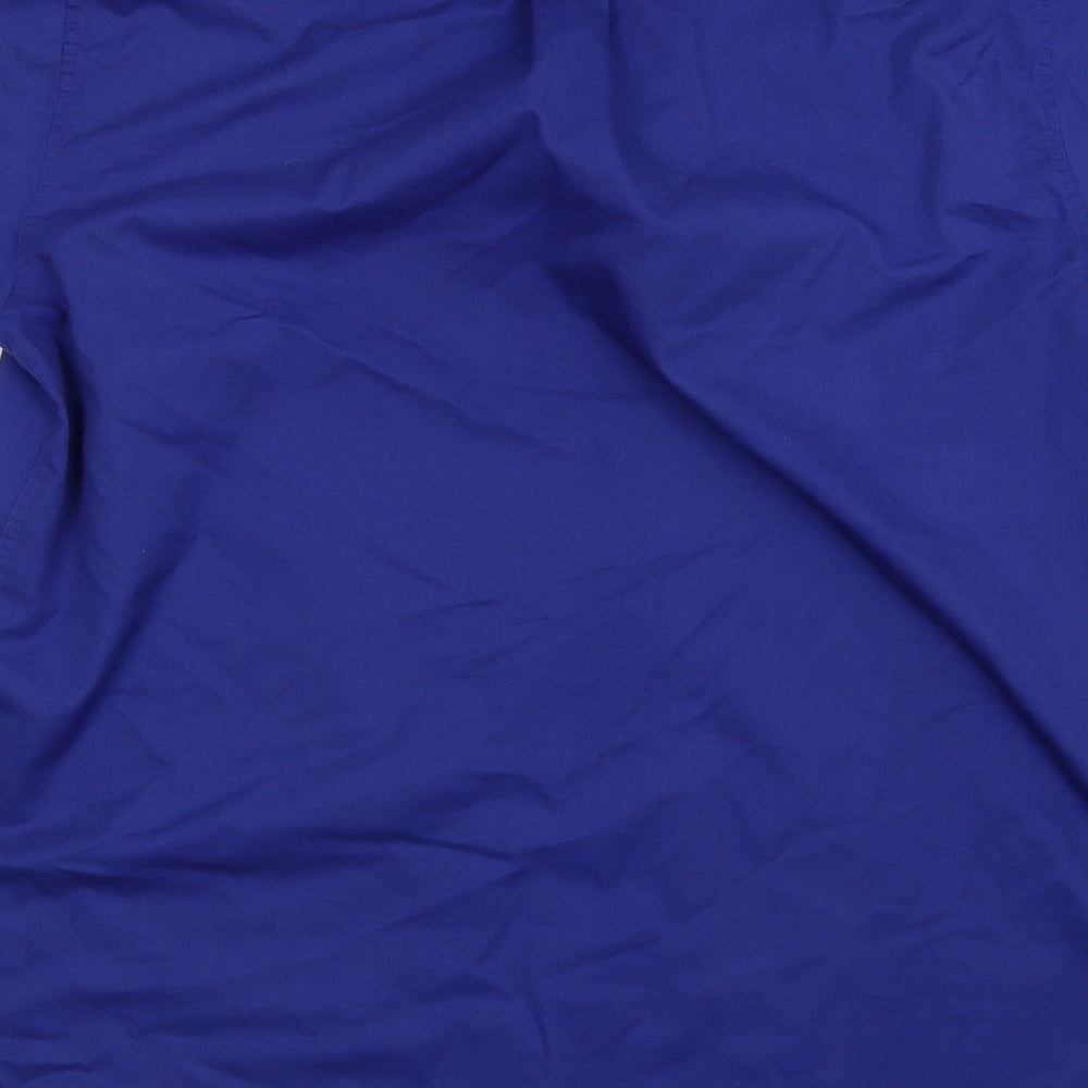 Pierre Cardin Mens Blue    Button-Up Size L