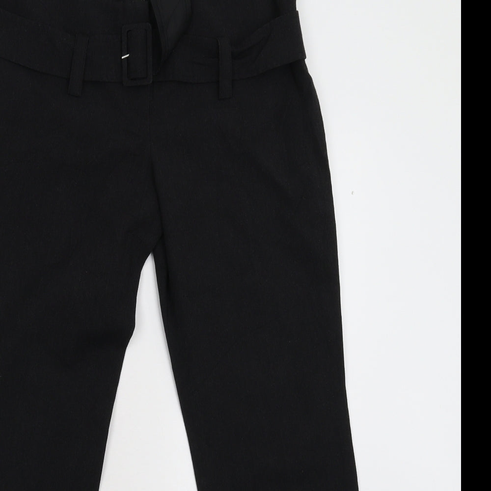 Mui Mui Womens Grey   Cropped Trousers Size 12 L26 in