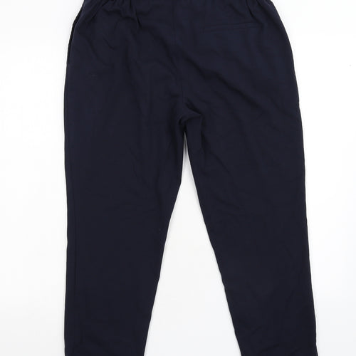 M&S Womens Blue   Trousers  Size 12 L25 in - Short