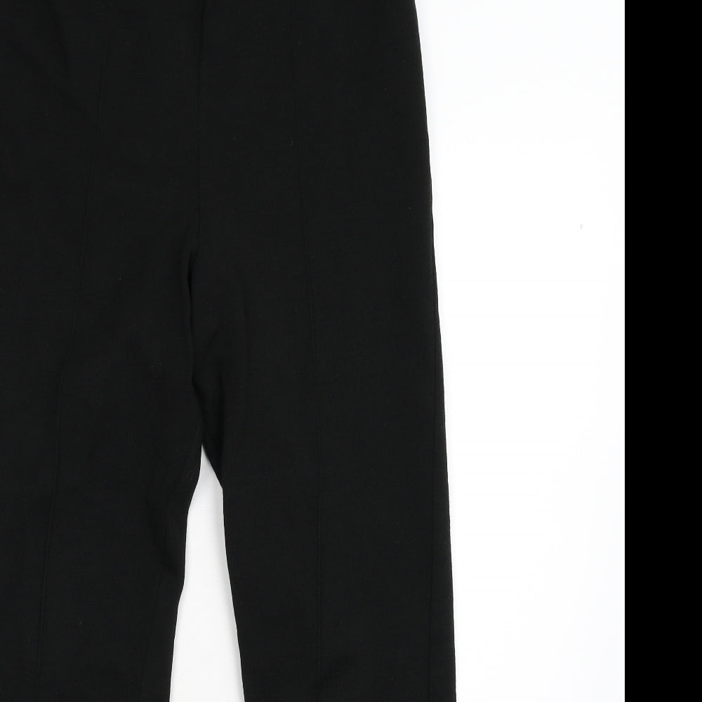 Collection Womens Black   Sweatpants Trousers Size 14 L29 in