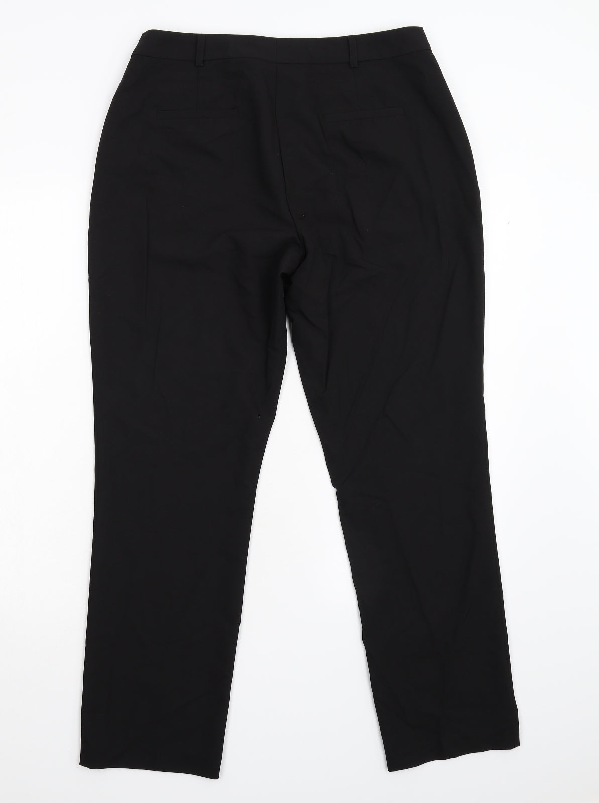 Nutmeg Womens Black   Trousers  Size 14 L29 in