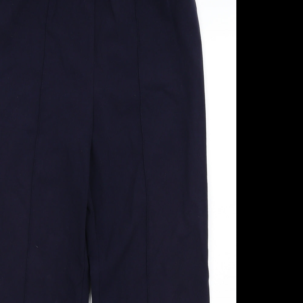 Isle Womens Blue   Trousers  Size 14 L27 in