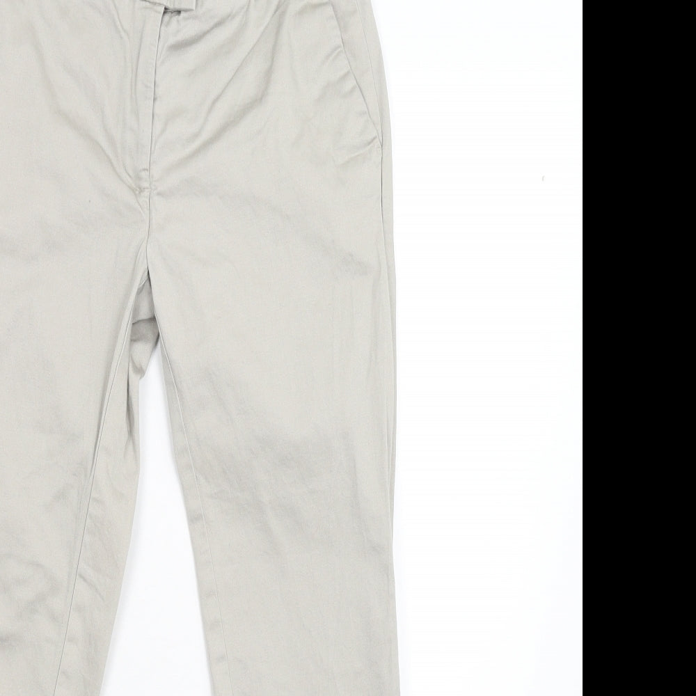 H&M Womens Grey   Trousers  Size 4 L24 in