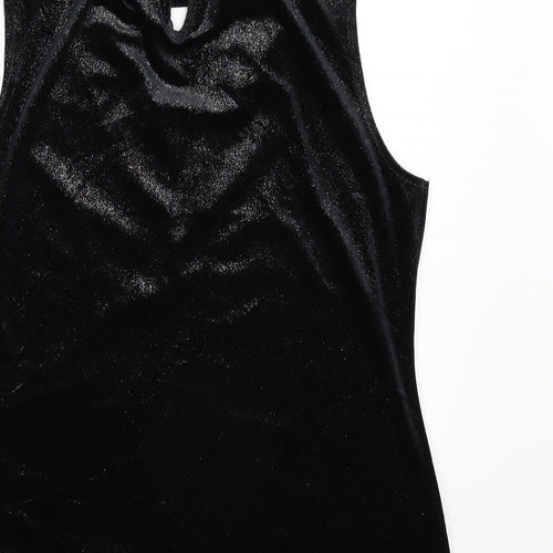 Paraphrase Womens Black   Basic Tank Size L