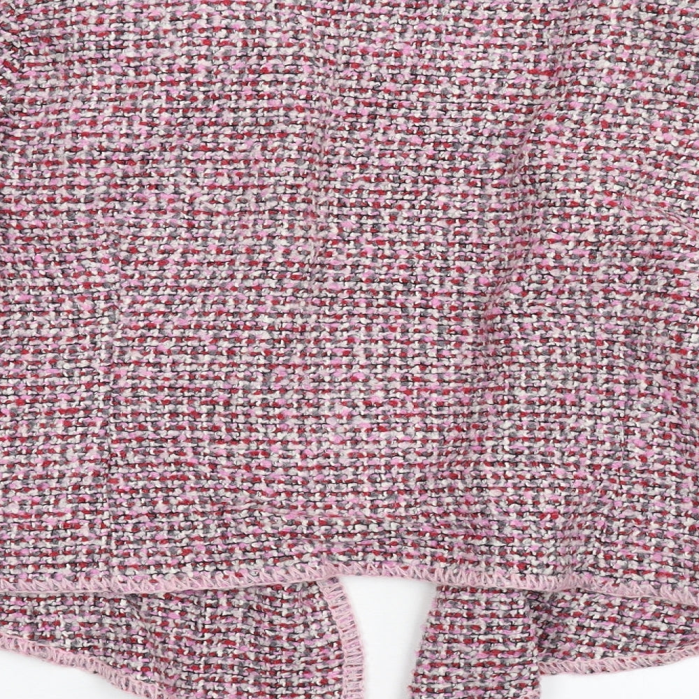 Weave of the Irish Womens Pink  Knit Jacket  Size L