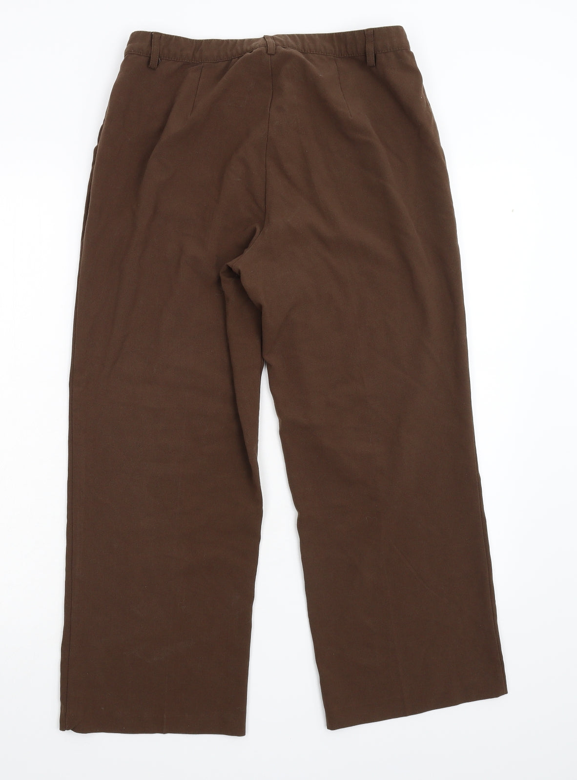 Damart Womens Brown   Cropped Trousers Size 12 L24 in