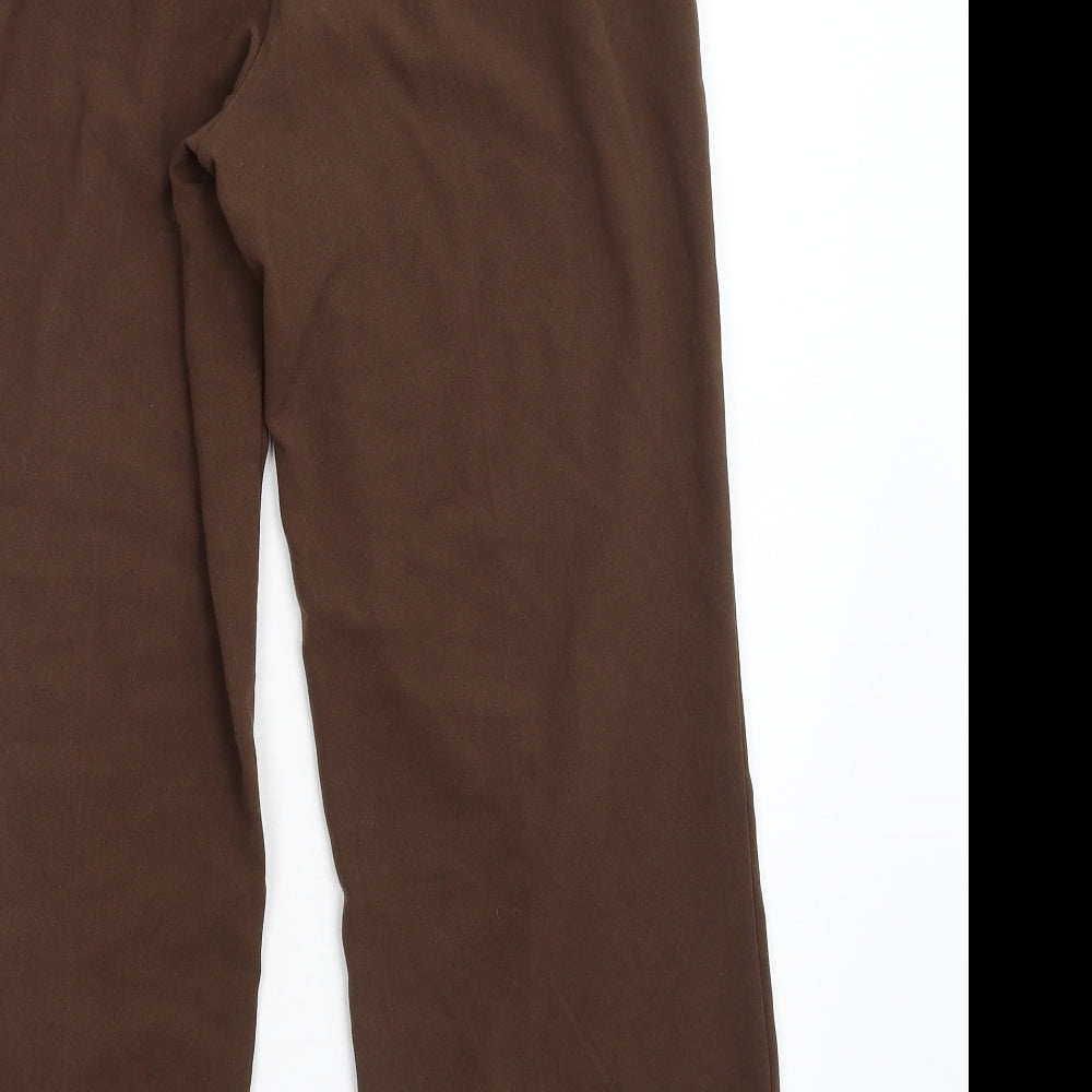 Damart Womens Brown   Cropped Trousers Size 12 L24 in