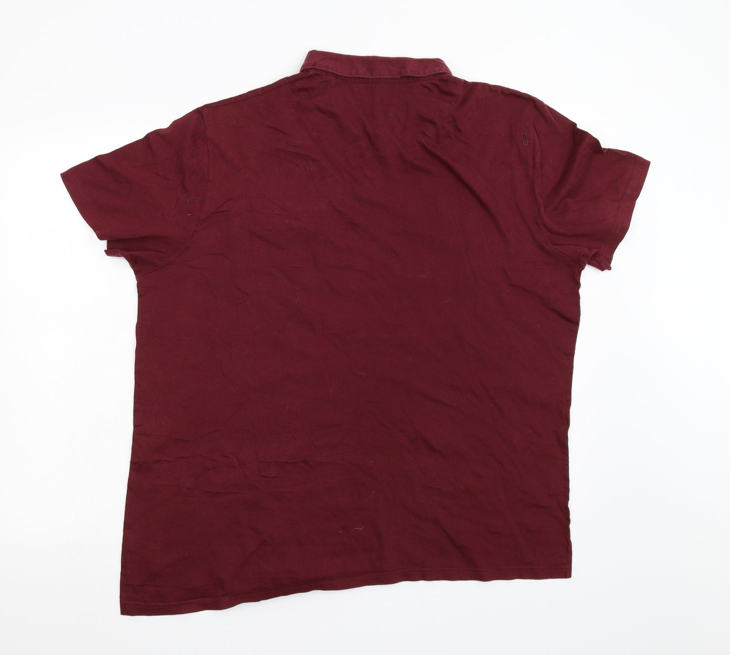 George Mens Red    Polo Size XL