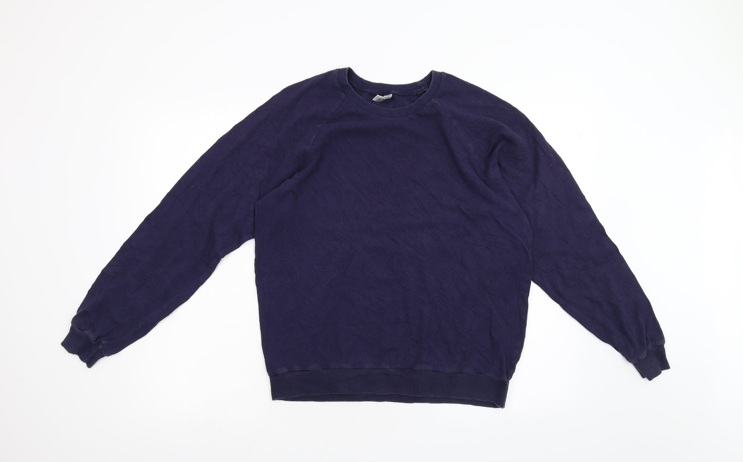 American Apparel Mens Blue   Pullover Sweatshirt Size M