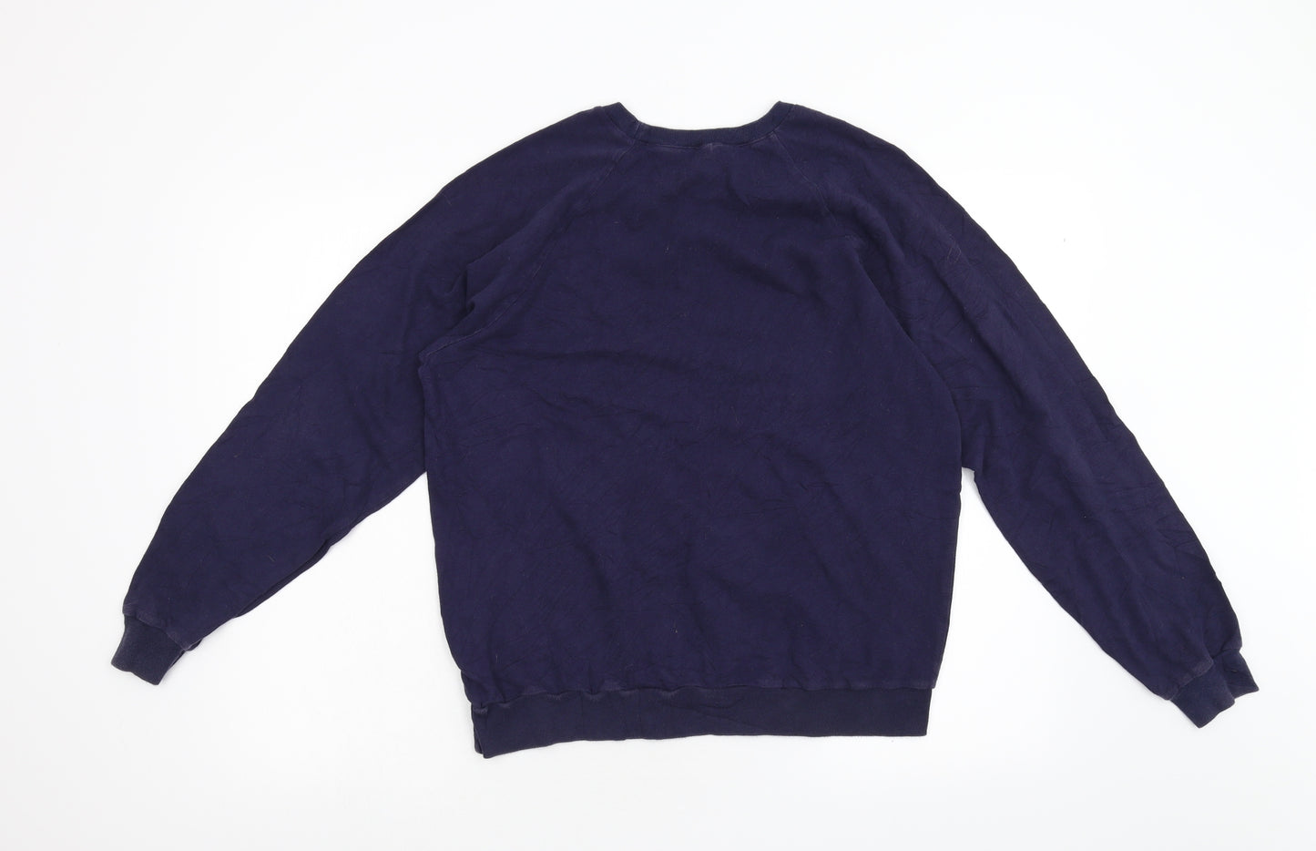 American Apparel Mens Blue   Pullover Sweatshirt Size M
