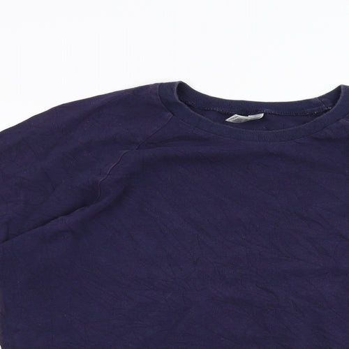 American Apparel Mens Blue   Pullover Sweatshirt Size M