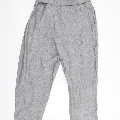M&S Womens Grey   Trousers  Size 20 L26 in