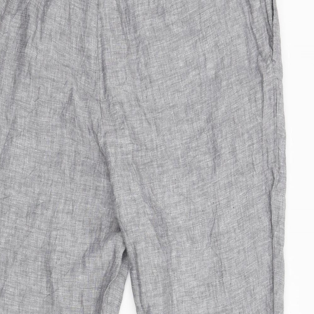 M&S Womens Grey   Trousers  Size 20 L26 in