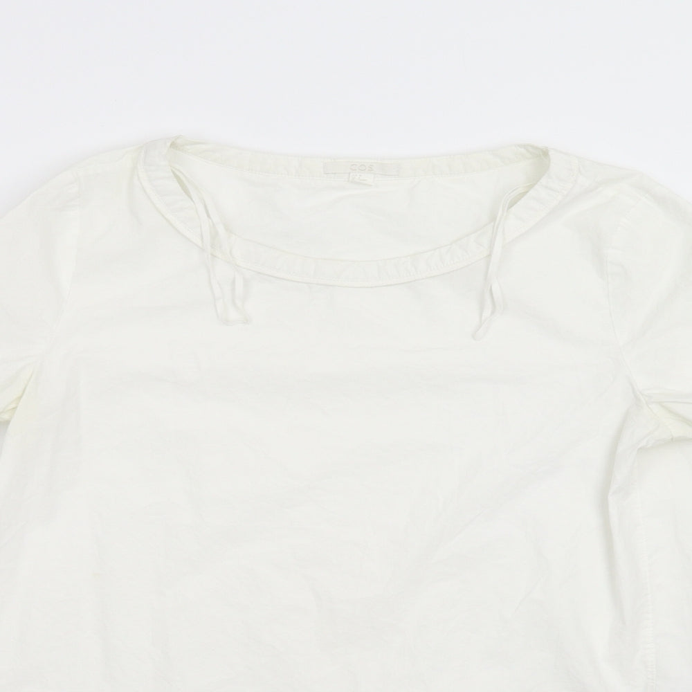 COS Womens White   Basic Blouse Size 8