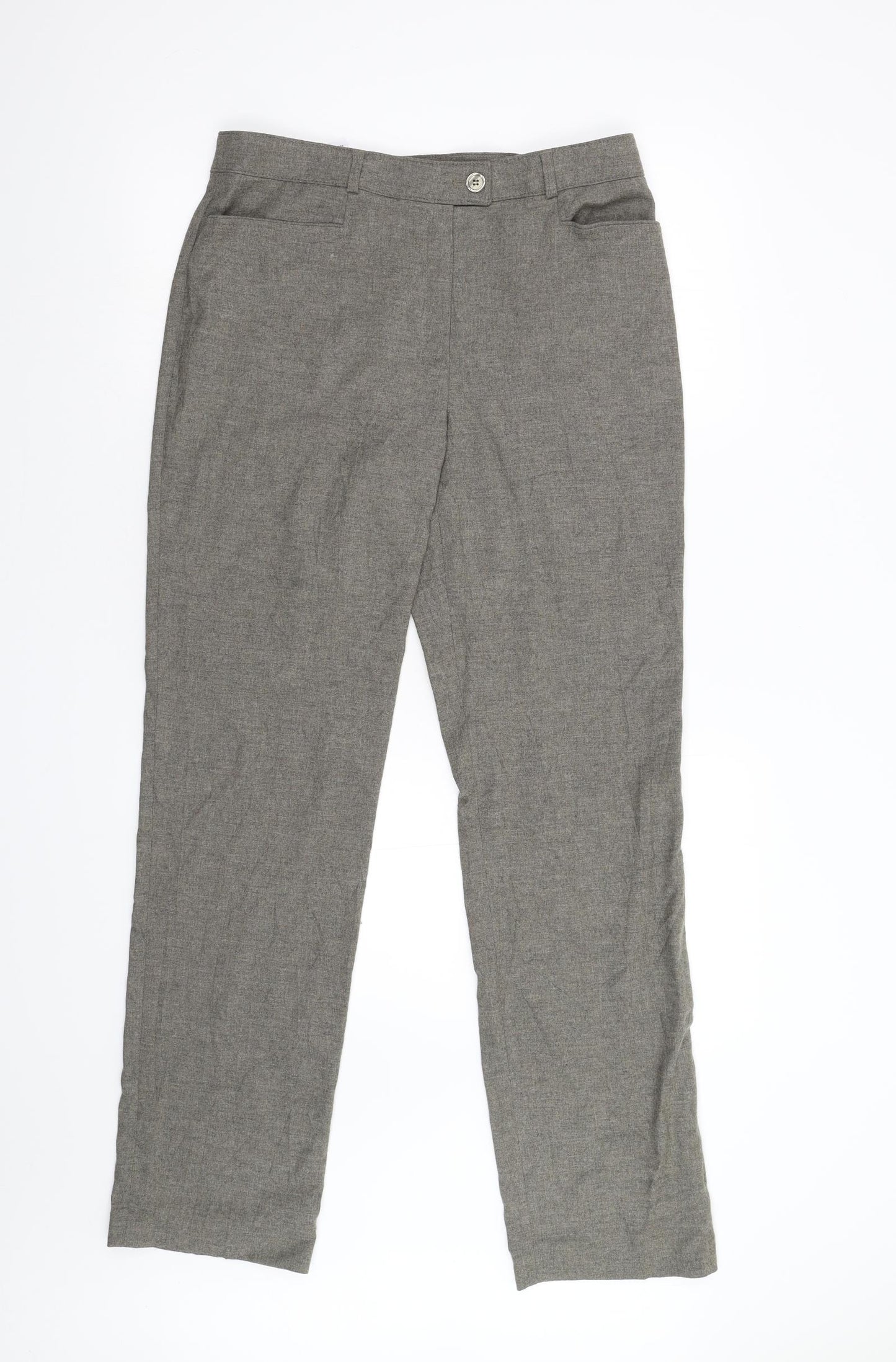 Basler Womens Grey   Trousers  Size 12 L31 in