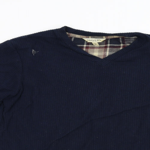 Havers Womens Blue   Pullover Jumper Size S